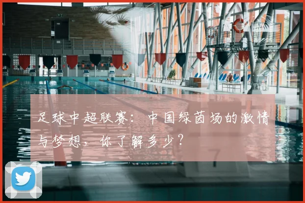 足球中超联赛:中国绿茵场的激情与梦想,你了解多少?